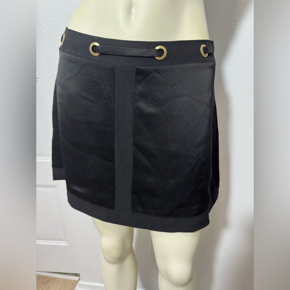 EUC Ramy Brook Mini Skirt with Grommet Detail - Picture 6 of 12